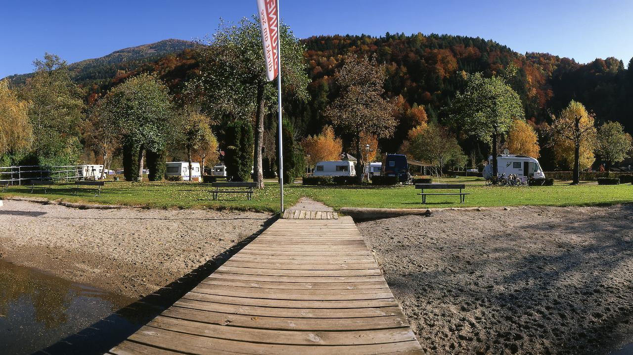Camping Chalets Brunner Am See Villa Döbriach Exterior foto