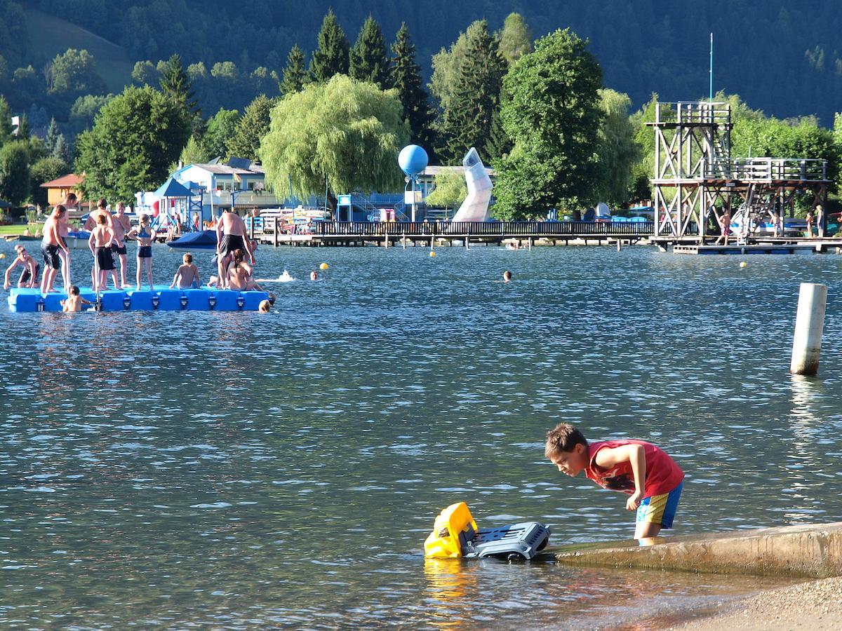 Camping Chalets Brunner Am See Villa Döbriach Exterior foto