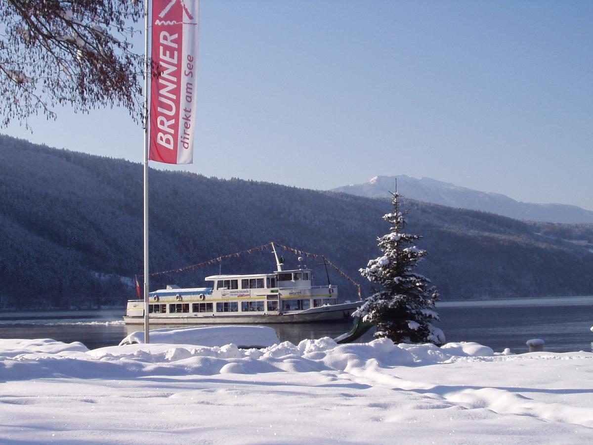 Camping Chalets Brunner Am See Villa Döbriach Exterior foto