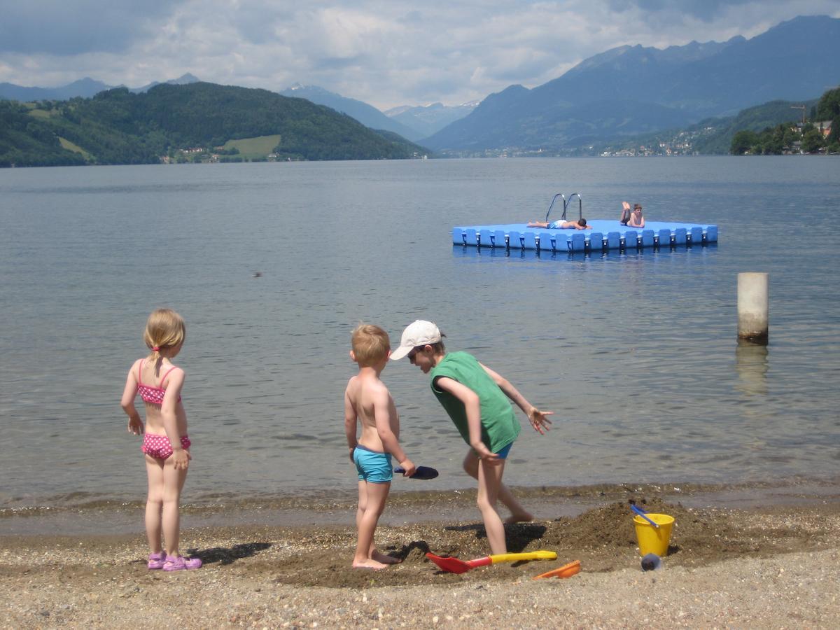 Camping Chalets Brunner Am See Villa Döbriach Exterior foto