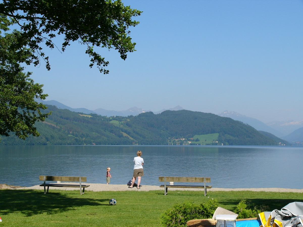 Camping Chalets Brunner Am See Villa Döbriach Exterior foto